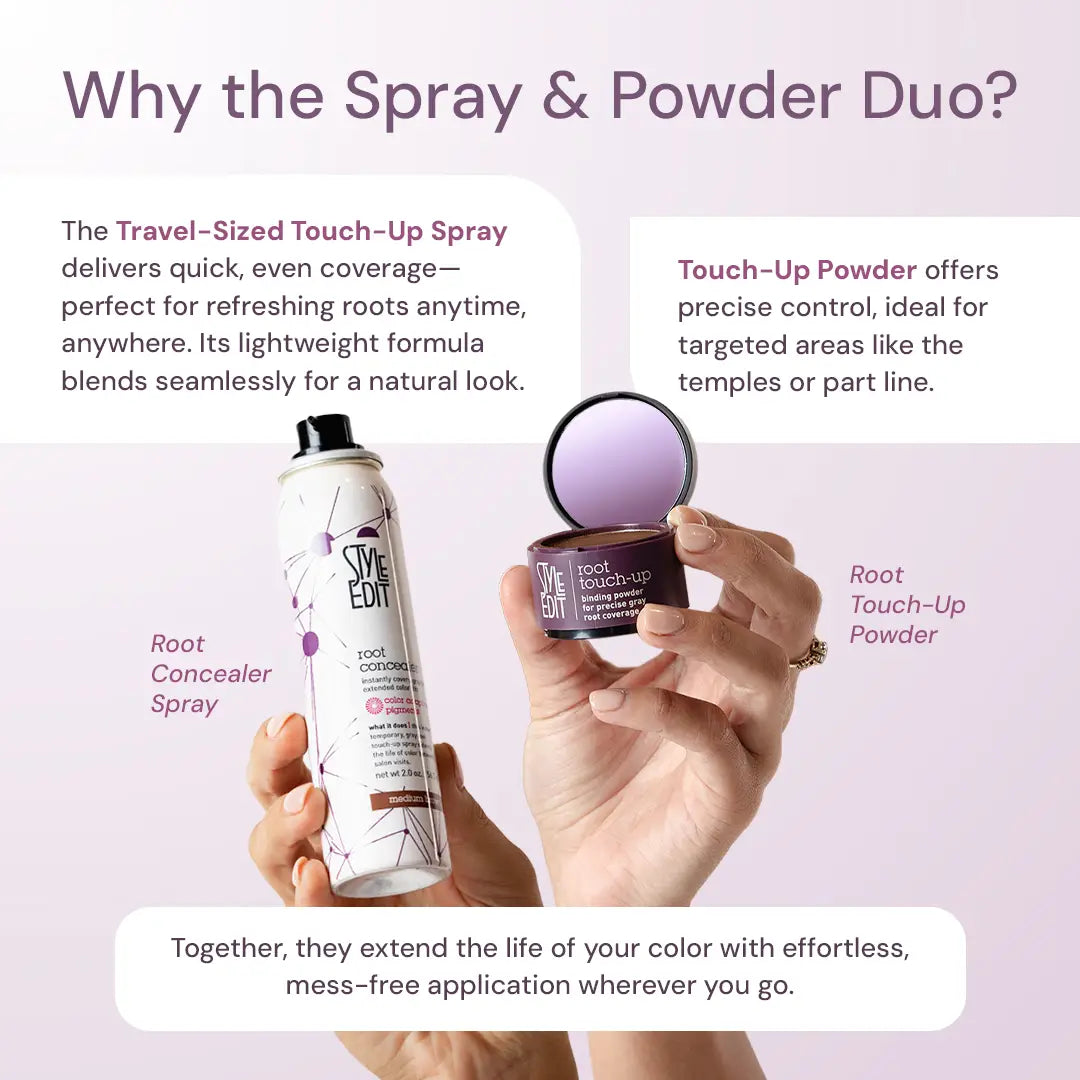 Holiday Bestsellers Edit: Root Touch-Up Powder + FREE Travel & Cosmetic Bag