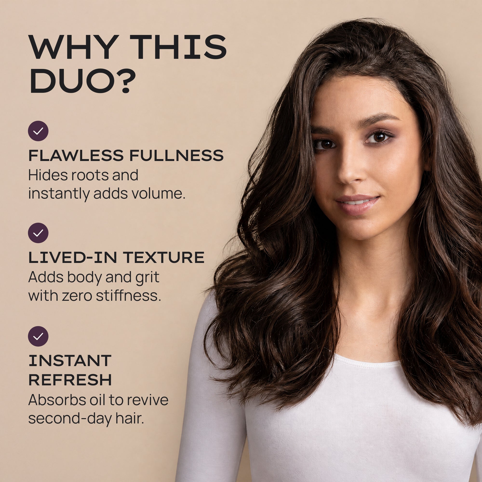 TEXTURE BOOST™ Dry Texturizing Spray and Root Concealer Spray