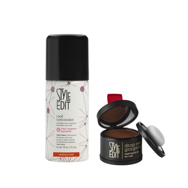 Red Travel Duo: Touch Up Powder and Travel Sized Concealer Spray – Style  Edit