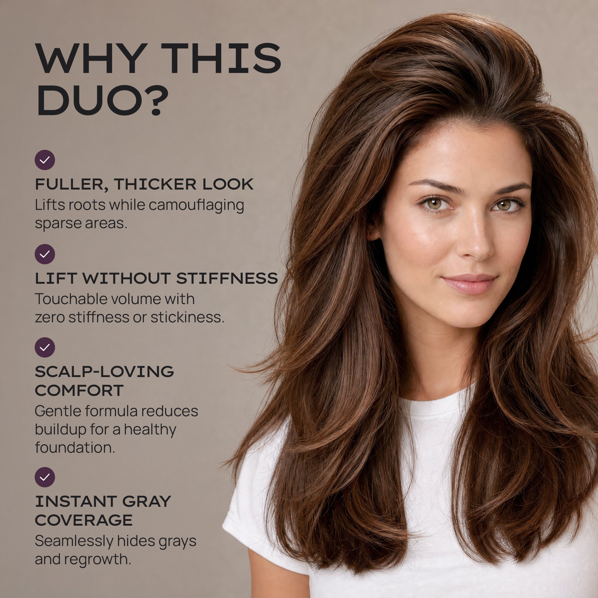 ROOT FOR ME™ Instant Root Volumizer and Root Concealer Spray