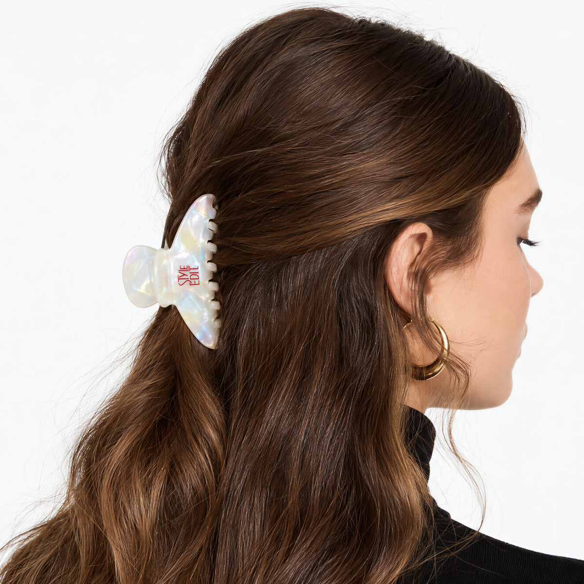 Style Edit Iridescent Hair Claw Clip
