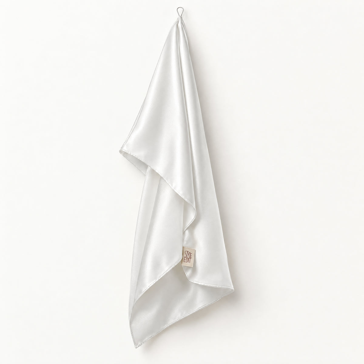Style Edit Limited Edition Silky White Scarf