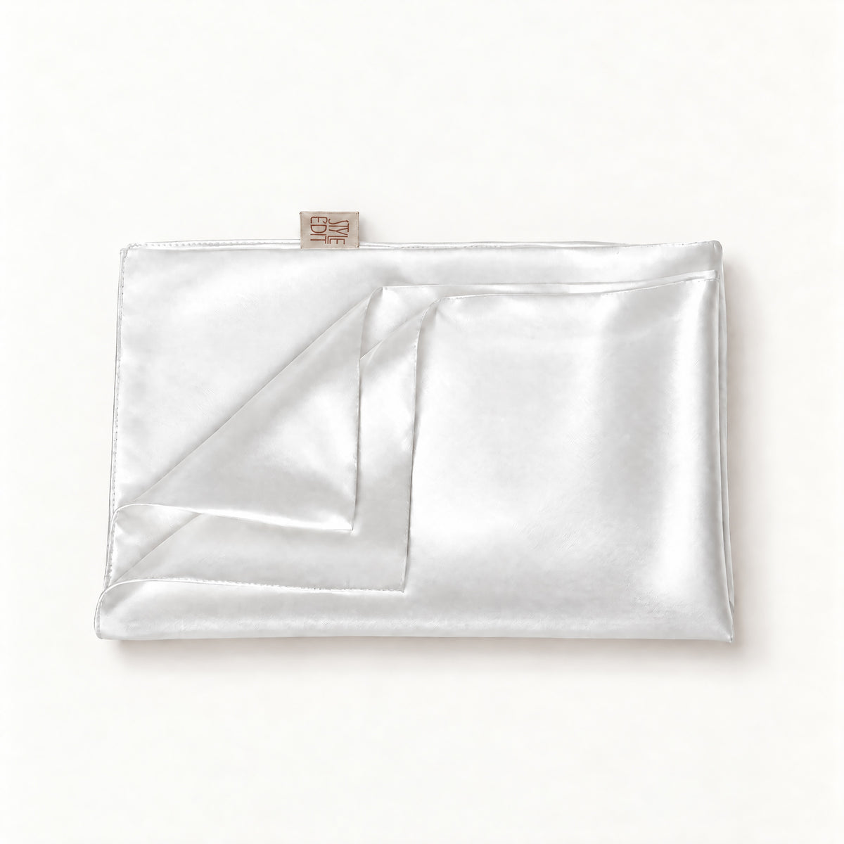 Style Edit Limited Edition Silky White Scarf