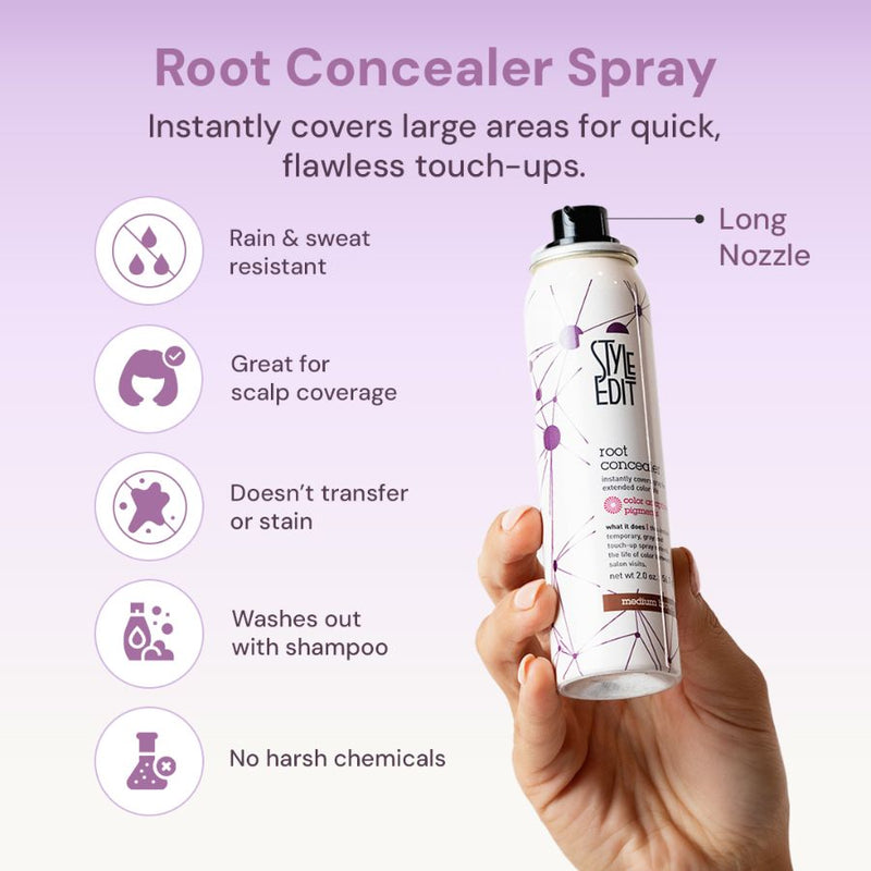 Root Concealer Touch Up Spray - Style Edit