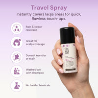 Root Concealer Travel Spray Discovery Kit