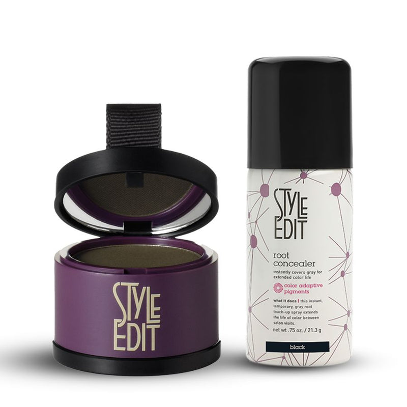 Root Touch Up Powder and Travel Size Spray Duo
